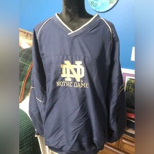 Vintage Notre Dame Navy Pullover Sz. 2XL